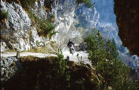 ... oder Bergpisten ...