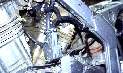 Bild 5. Pumpe eingebaut