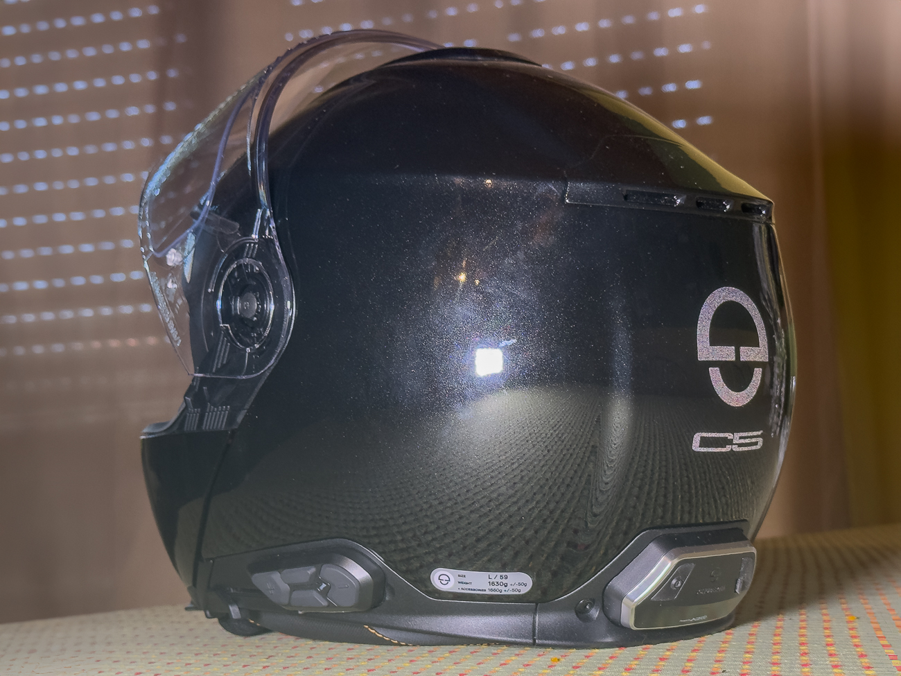 Schubert C5 mit Schuberth SC EDGE Kommunikationssystem