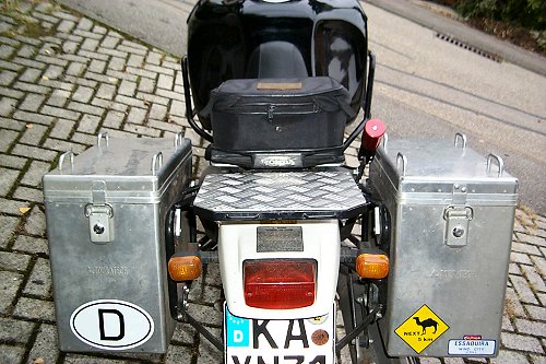 Gep&auml;ckbr&uuml;cke, Ansicht von hinten