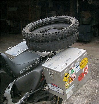 Gep&auml;ckbr&uuml;cke verl&auml;ngert, f&uuml;r Reifentransport