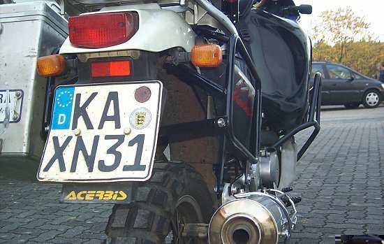Touratech-Tr&auml;ger rechts, eng anliegend