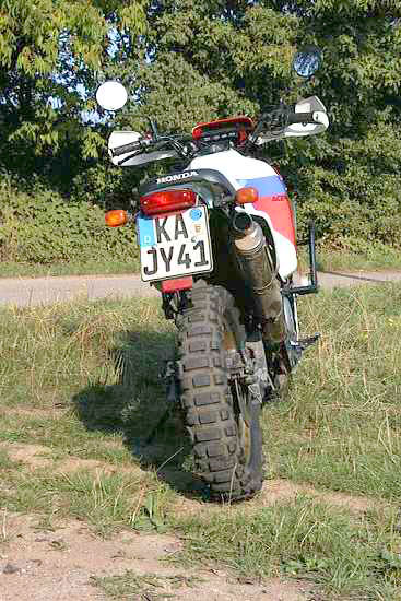 AT-Hinterrad, AT-Bremse, KTM-R&uuml;cklicht