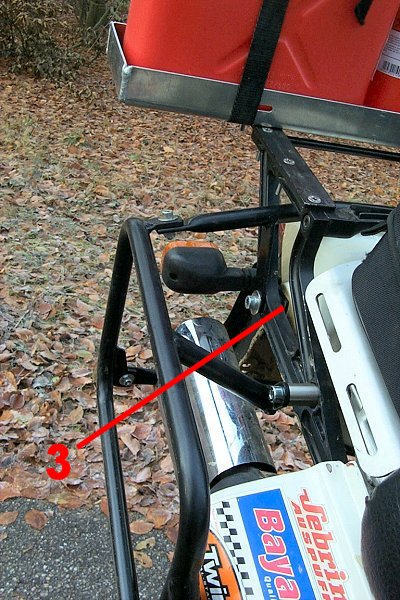 Pos. 3: Lasche f&uuml;r die Blinkerbefestigung