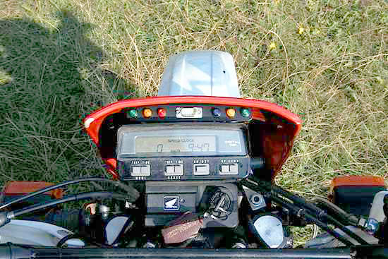 AT-Tripmaster als Solo-Instrument an Transalp